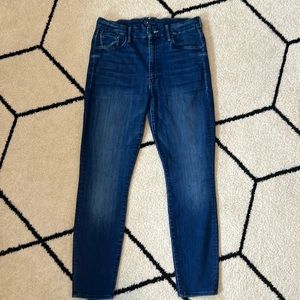 MOTHER High Waisted Looker ankle size 30